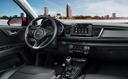 Kia Rio Interior design.